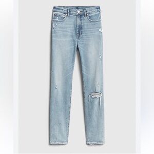 GAP Cigarette High Rise Distressed Jeans